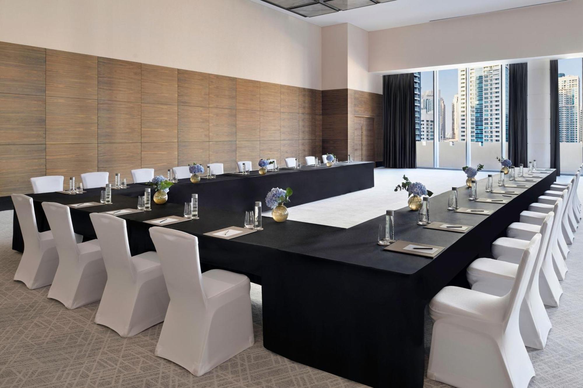 Jw Marriott Hotel Marina Дубай Екстер'єр фото Meeting room