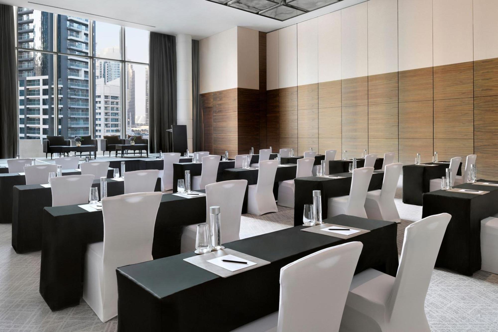 Jw Marriott Hotel Marina Дубай Екстер'єр фото Meeting room