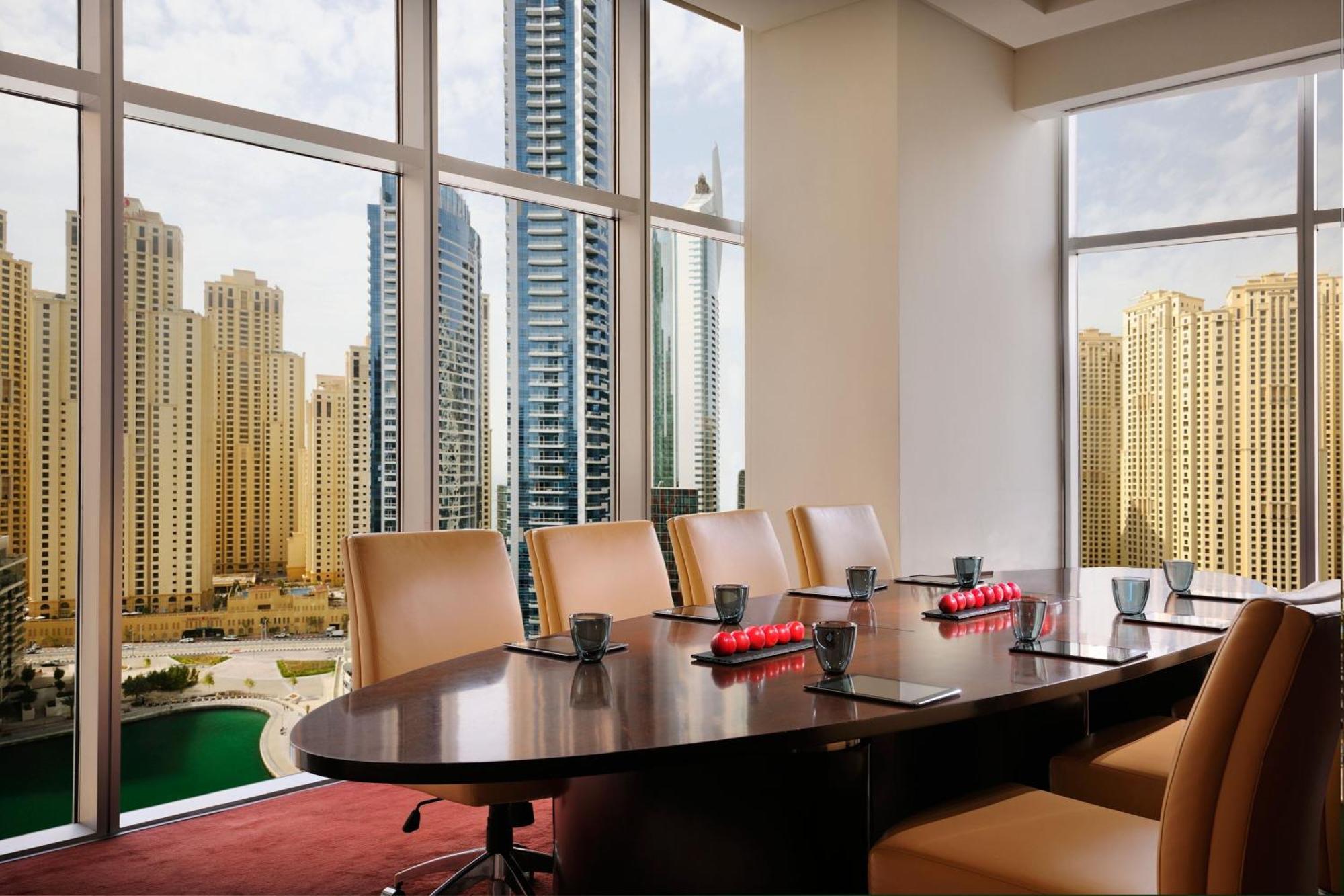 Jw Marriott Hotel Marina Дубай Екстер'єр фото Meeting room