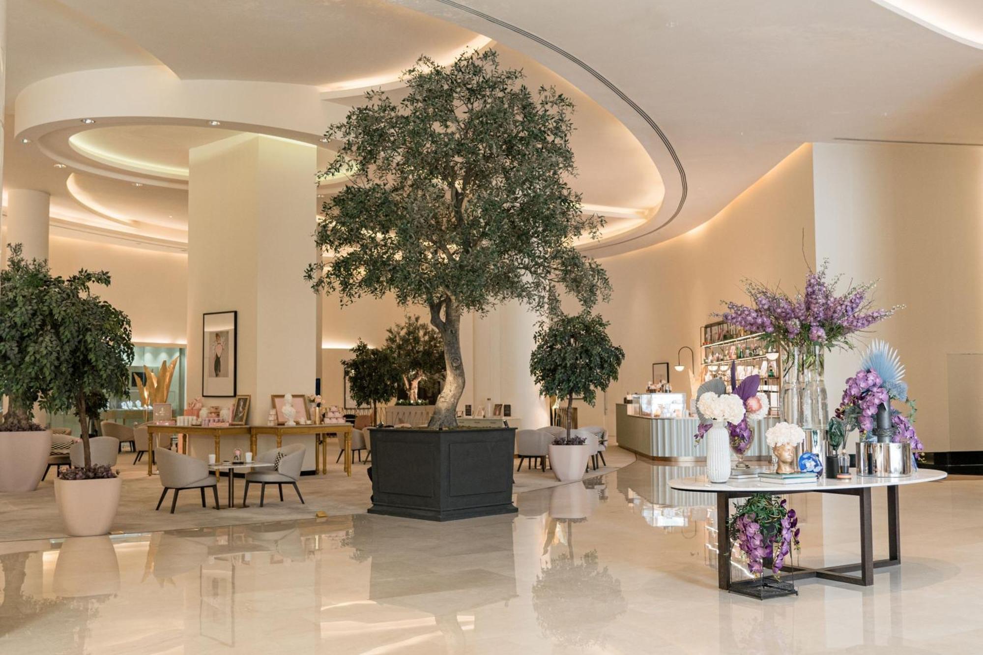 Jw Marriott Hotel Marina Дубай Екстер'єр фото The lobby of the hotel