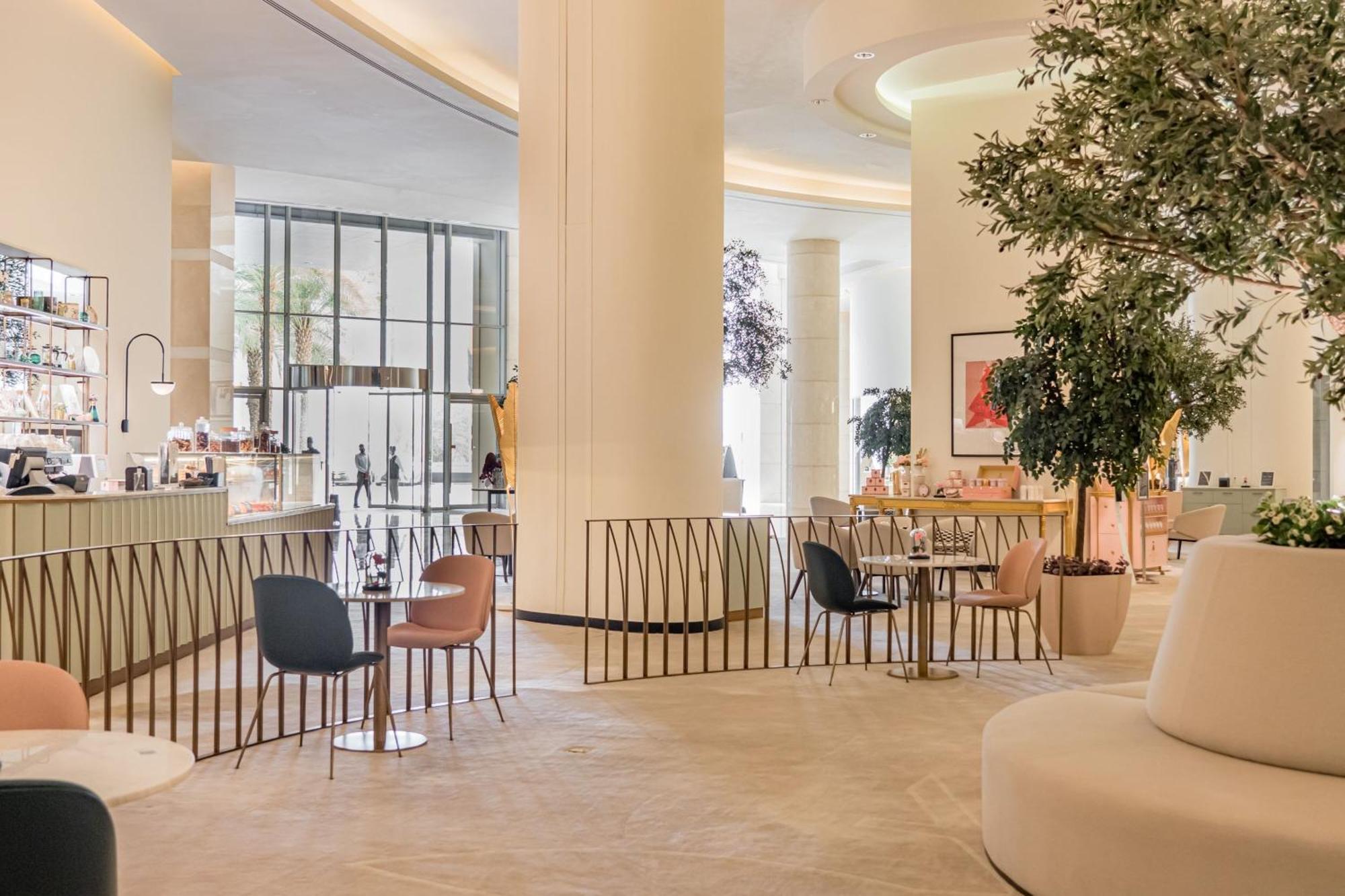 Jw Marriott Hotel Marina Дубай Екстер'єр фото The lobby of the hotel