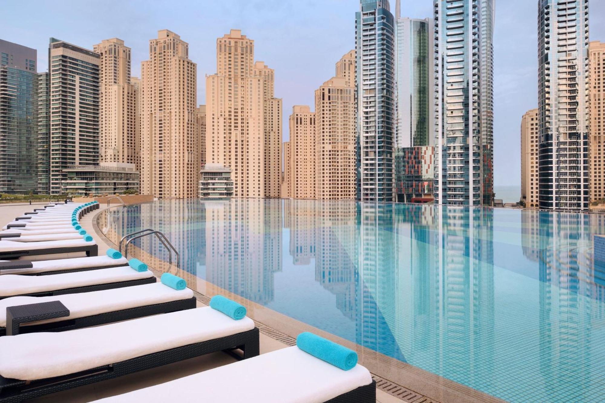 Jw Marriott Hotel Marina Дубай Екстер'єр фото The Address Downtown Dubai