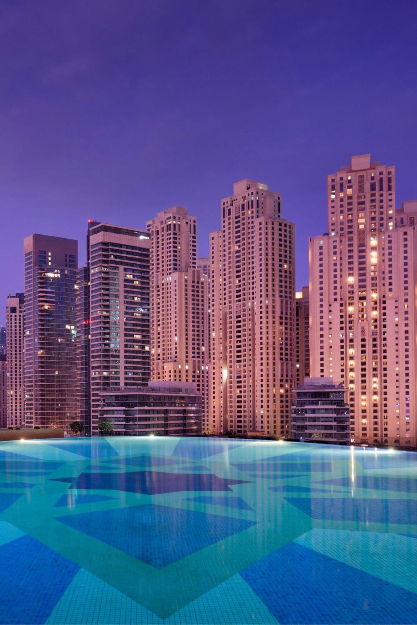 Jw Marriott Hotel Marina Дубай Екстер'єр фото Residential buildings in Dubai