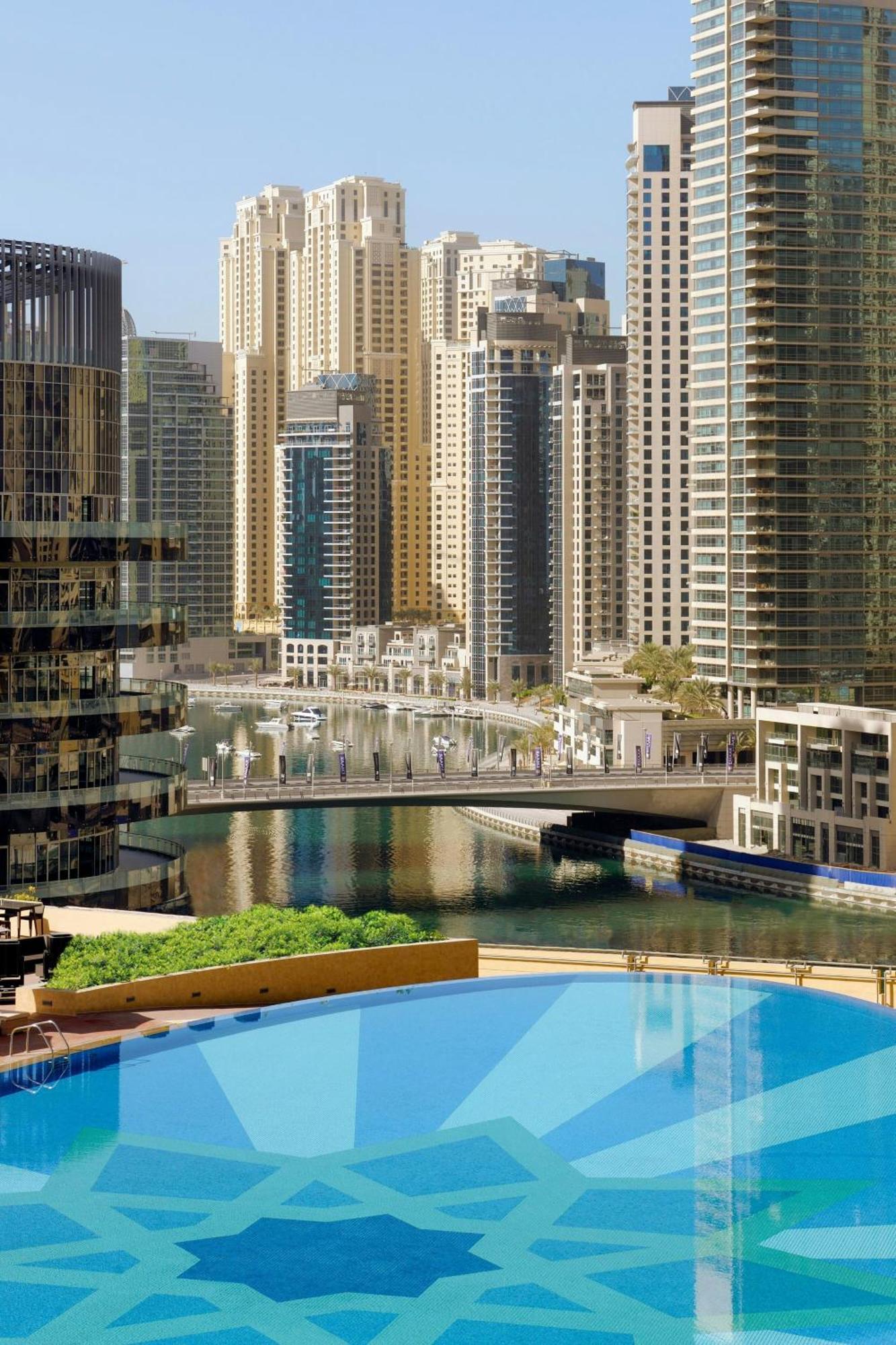 Jw Marriott Hotel Marina Дубай Екстер'єр фото Dubai Marina